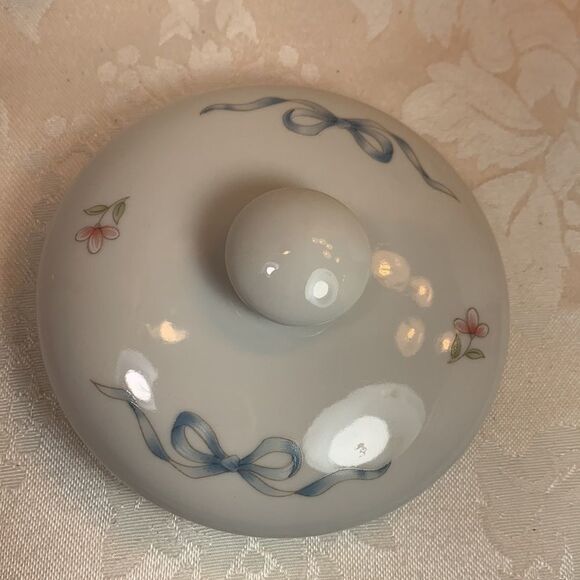 Princess House Exclusive Handcrafted In Porcelain 16 Oz Bath Jar 8 Oz Tumbler - Picture 8 of 13